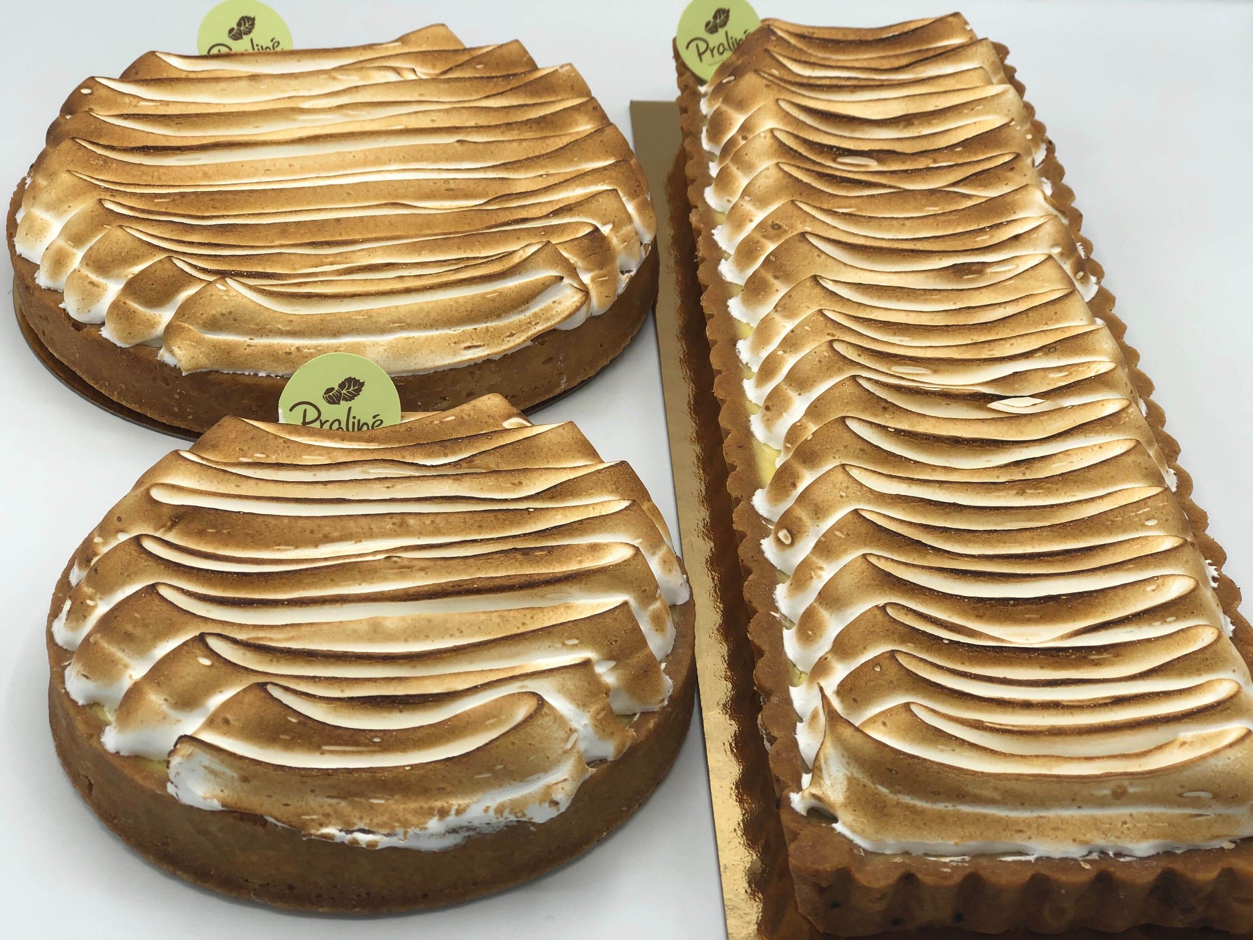 Lemon Meringue Tart- Multiserving | Praliné French Pastries