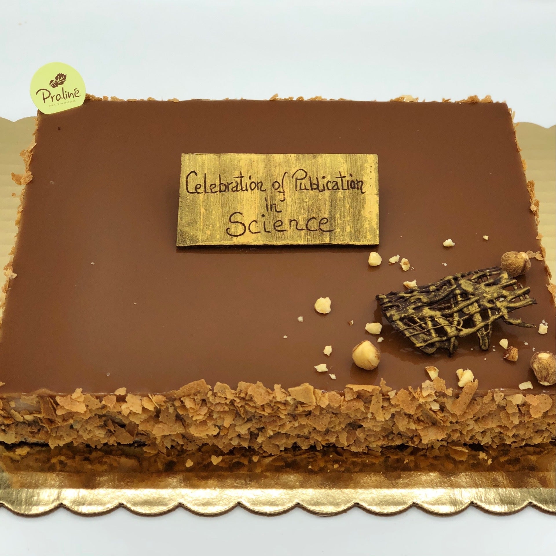 Opera Hazelnut - Multiserving | Praliné French Pastries